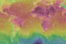 Ventusky mapa interativo de previsão do tempo